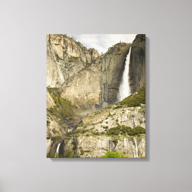 Toile Yosemite Falls au printemps, Yosemite National Pa (Recto)
