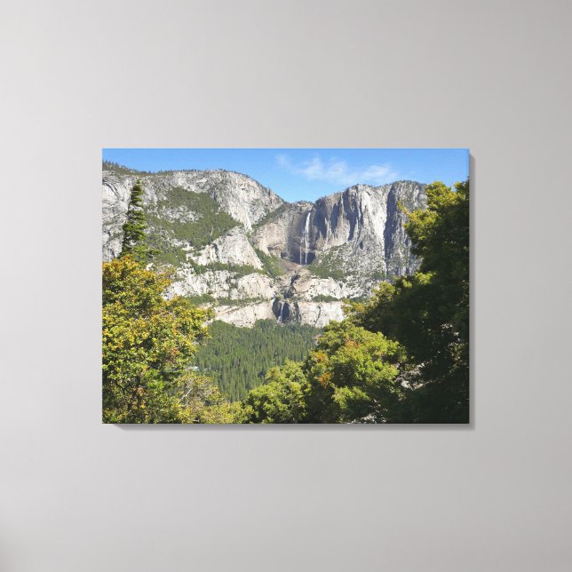 Toile Yosemite Falls depuis Four Mile Trail (Recto)