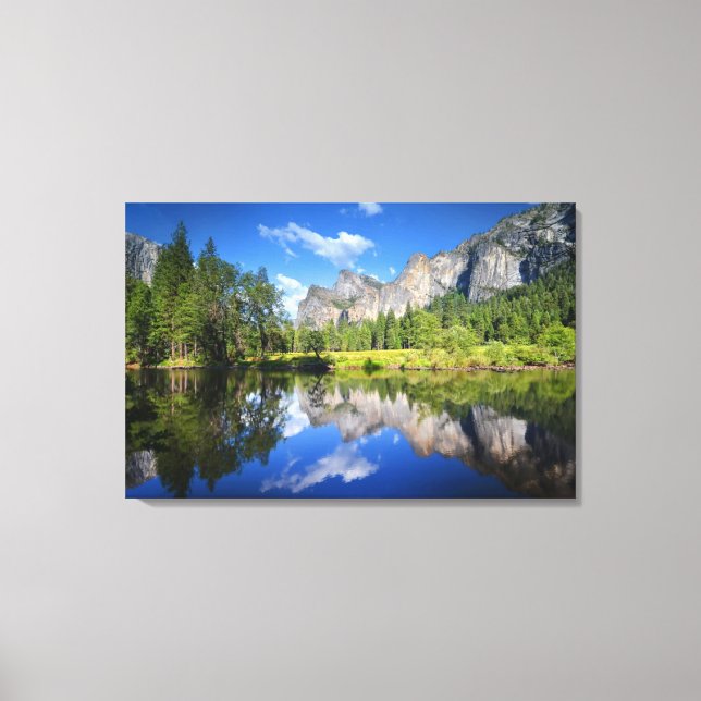 Toile Yosemite Reflection (Recto)