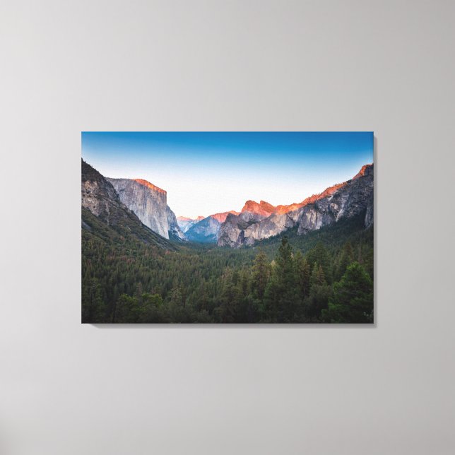 Toile Yosemite Valley, Californie (Recto)