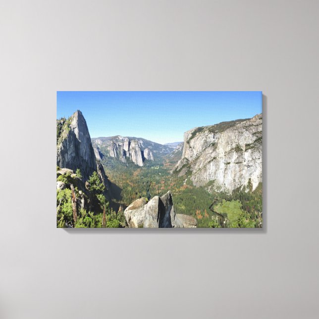 Toile Yosemite Valley Panorama 2 - Yosemite (Recto)