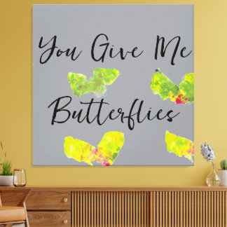 Toile You Give Me Butterflies