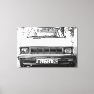 Toile Yugo, vieille voiture yougoslave