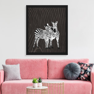 Toile Zebra Play