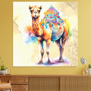 Toile *~* Zen Imaginaire CAMEL Rainbow Parties scintilla