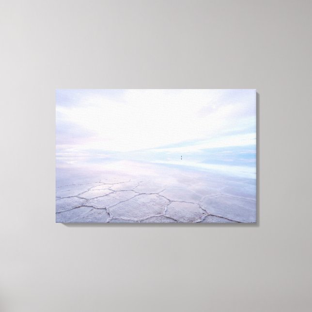 Toile ZENAH | Salar de Uyuni 'Miroir Infini' | Nuage  (Recto)
