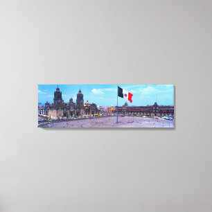 Toile Zocalo, Mexico, Mexique