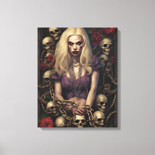 Toile Zombie Babe 05 (Recto)