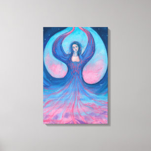 Toile Zorya Dawn déesse Folklore slave Imaginaire surréa