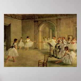 Toiles, copies et affiches de ballerines d'Edgar