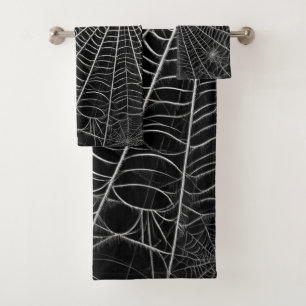 Toiles d'araignée noires et blanches Toile d'araig