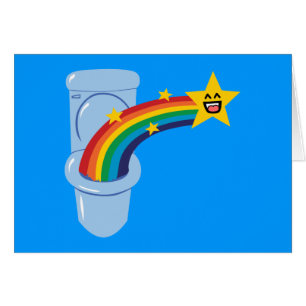 Toilette Arc-en-ciel