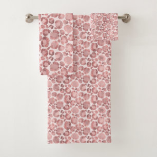 TOILETTE DE SALLE DE BAINS POSTER DE ANIMAL ROSE N