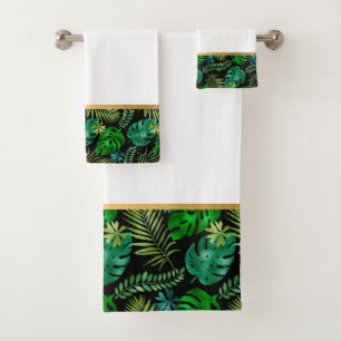 TOILETTE EN NOIR EMERALD TROPICAL GOLD