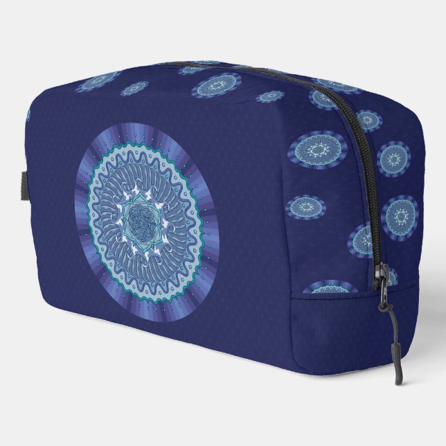 Toilette Trousse de Mandala d'eau Dopp (Coin droit)