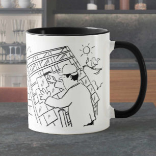 Toit ou tasse de dessin