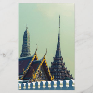 Toits du Grand Palais à Bangkok Thaïlande