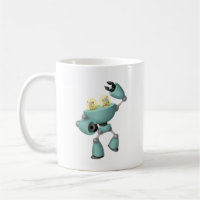 Tok & Jok TokBot vs JokBot Mug