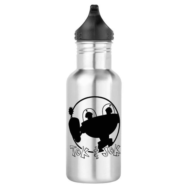 TokBOT & Bouteille d'eau JokBOT (Droite)