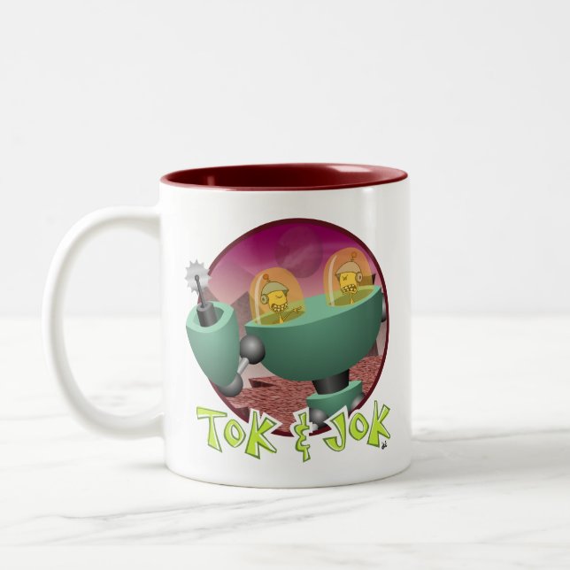 TokBOT & JokBOT Mug (Gauche)