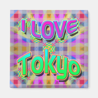 Tokyo Festival 1 Magnet "I LOVE Tokyo"