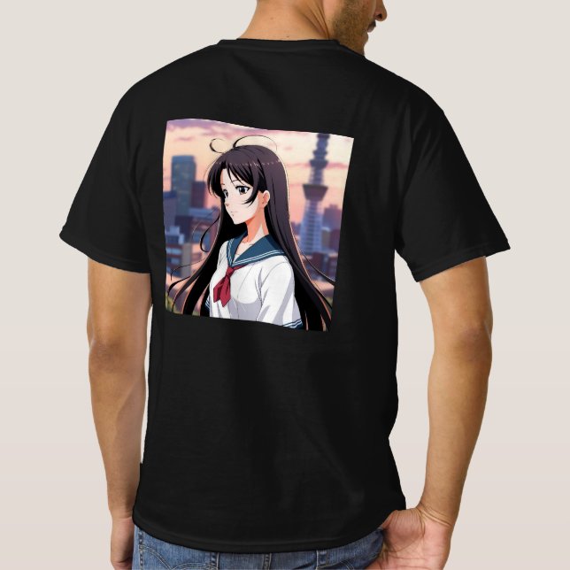 Tokyo Girl T-shirt  (Dos)