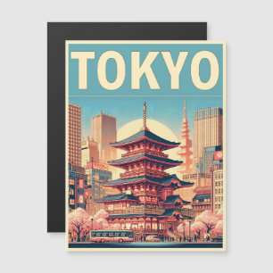 Tokyo Japon Voyage vintage cartes cadeaux magnifiq