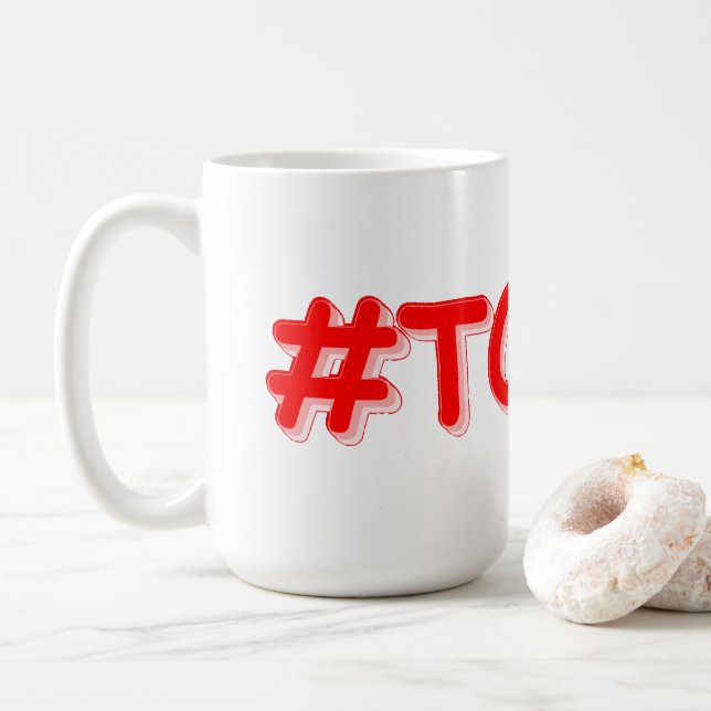 "#Tokyo" Joli Design. Acheter maintenant Latte Mug (Avec donut)