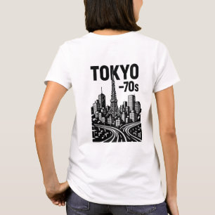 Tokyo—les années 70 T-shirt Art rétro Japon vint