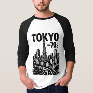 Tokyo—les années 70 T-shirt Art rétro | Japon vint