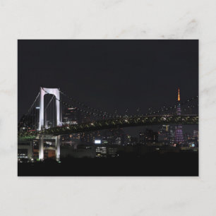 Tokyo par carte postale de nuit