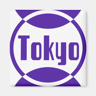 Tokyo Purple Logo Conception #1 Magnet