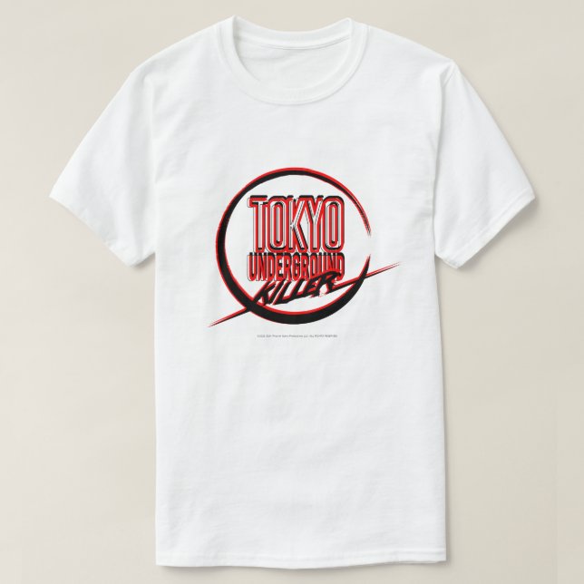 Tokyo Underground Killer：Logo T-shirt White (Design devant)