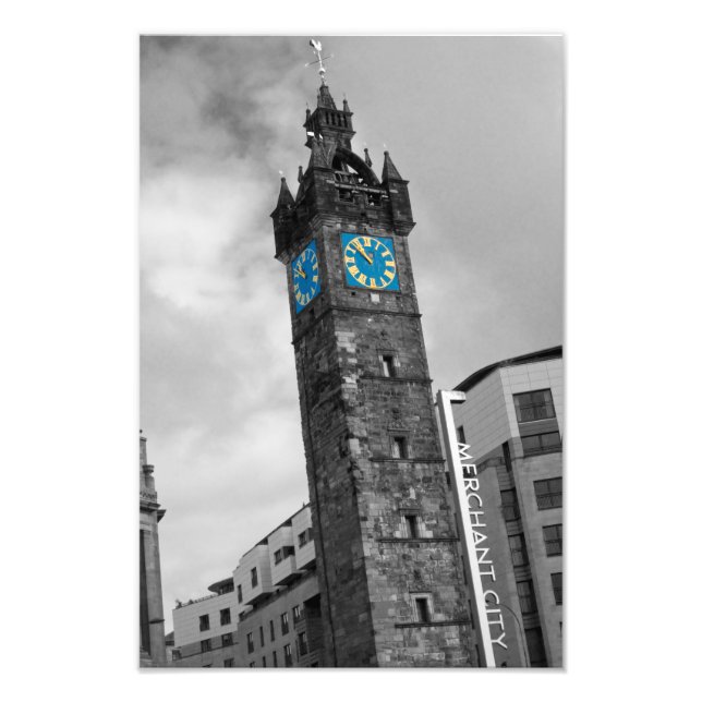 Tolbooth Steeple, Glasgow, Écosse Photographie (Devant)