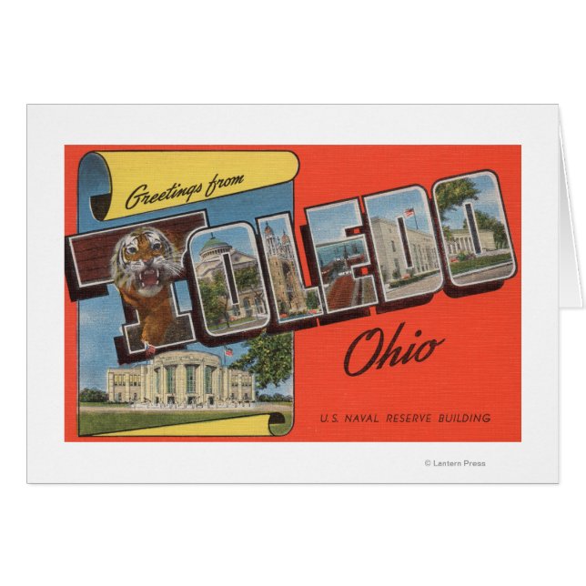 Toledo (Ohio) - Bâtiment de la Réserve navale amér (Devant horizontal)