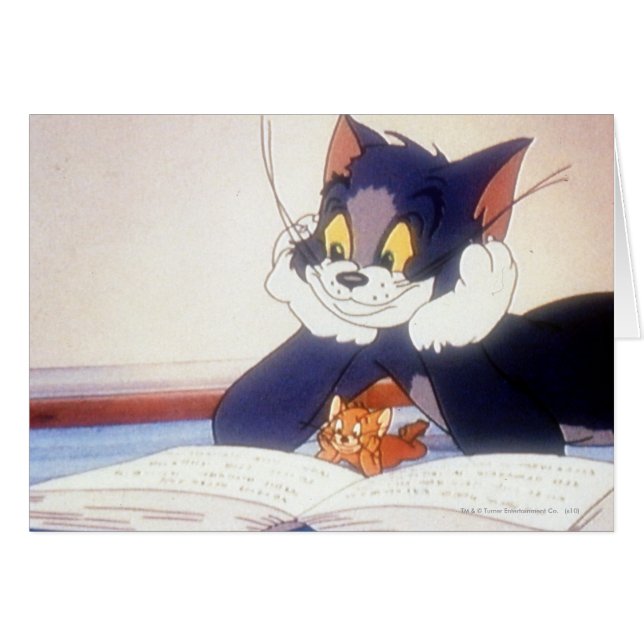Tom And Jerry Read a Book (Devant horizontal)