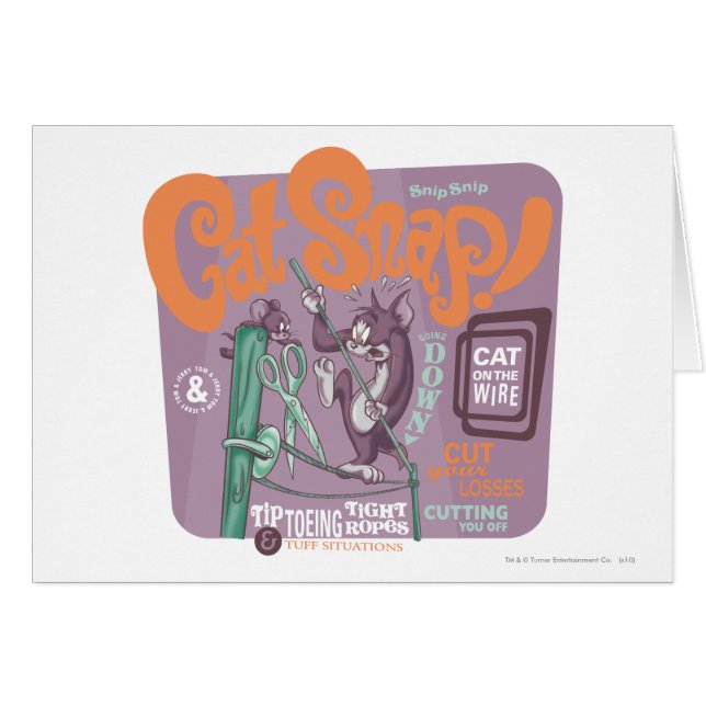 Tom et Jerry Cat Snap (Devant horizontal)
