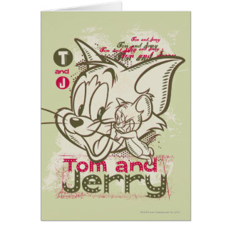 Tom et Jerry Pink et Green