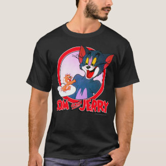Tom Et Jerry Retro Style Portrait Pullover