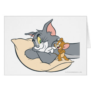 Tom et Jerry sur le Coussin