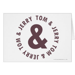 Tom et logo rond 8 de Jerry
