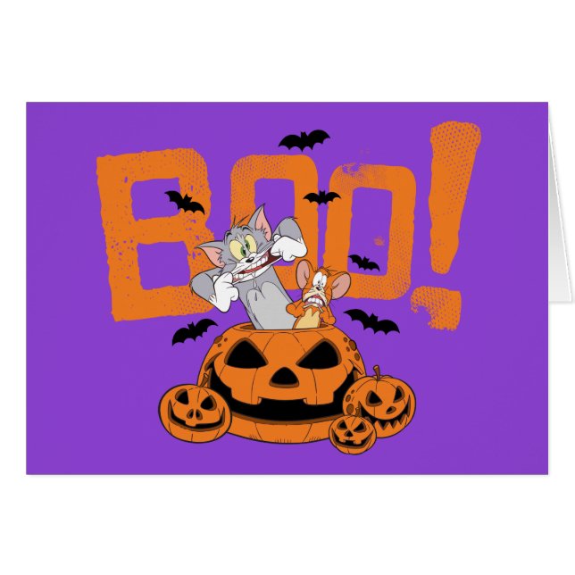 Tom & Jerry | Happy Halloween Boo (Devant horizontal)