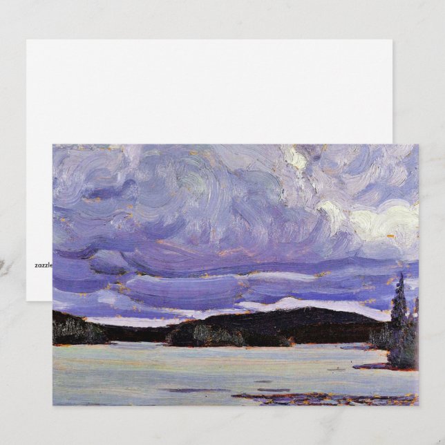 Tom Thomson - Lac Canoe, Printemps (Devant / Derrière)