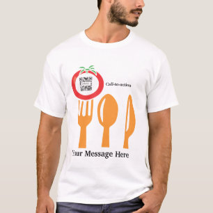 Tomate de modèle de T-shirt