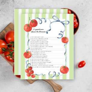 Tomate - jeux - 20 questions sur les parents
