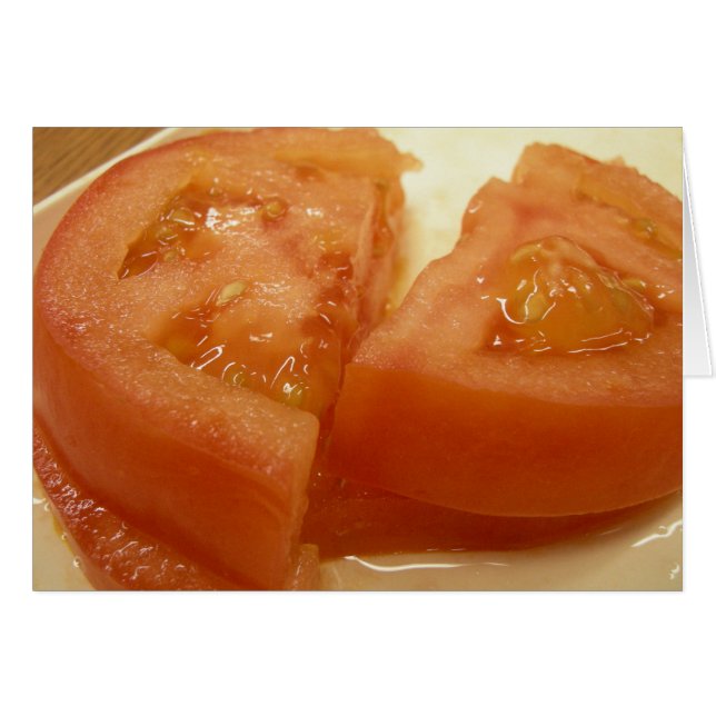 tomate tranchée (Devant horizontal)