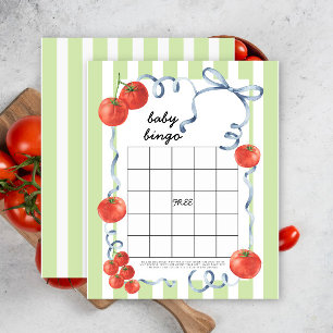 Tomates - Baby shower jeu de bingo