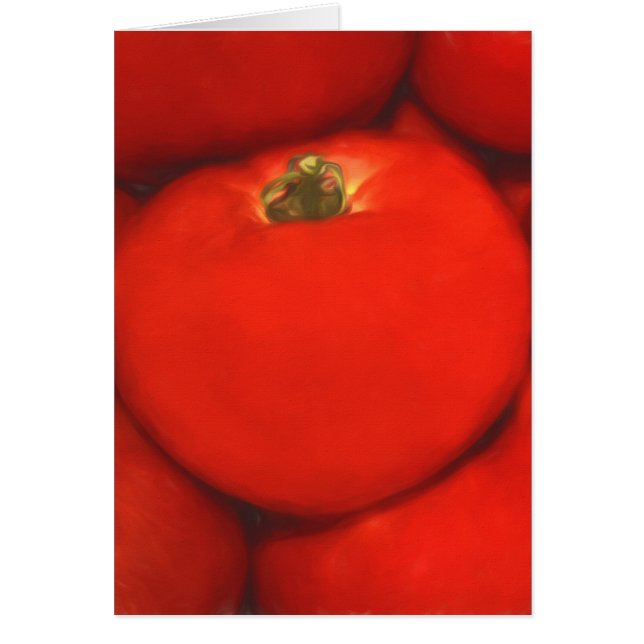 Tomates de jardin à la maison rouge juteuse (Devant)