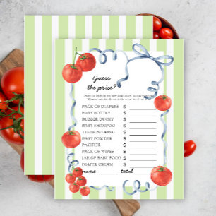 Tomates - Devinez le prix ! Jeu