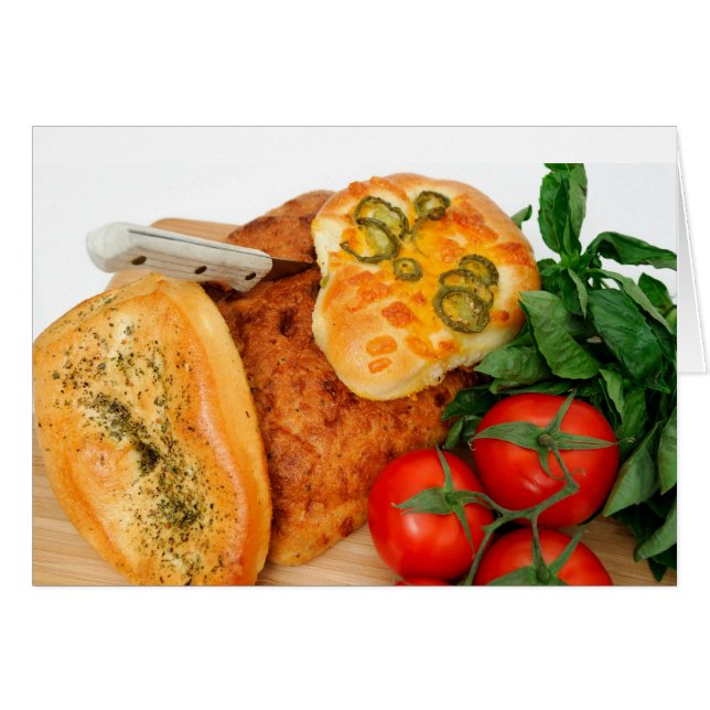 Tomates d'herbes de pain (Devant horizontal)